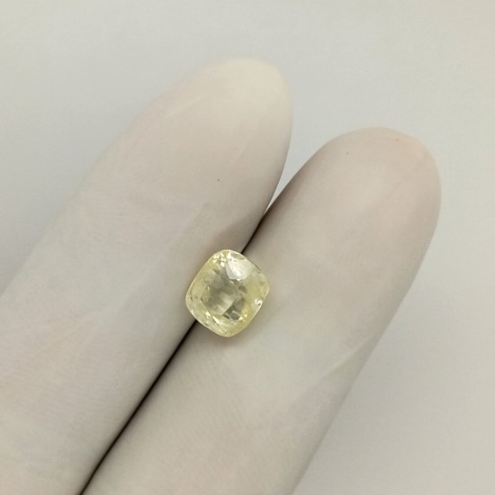 Yellow Sapphire (Pukhraj) 3.83 Ct Best Quality Yellow Sapphire (Pukhraj) 3.83 Ct Best Quality
